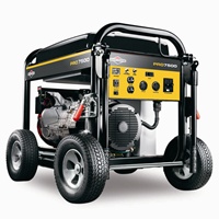 briggs and stratton portable generator delivering 7500 watts of power, great asset to have during a power outage