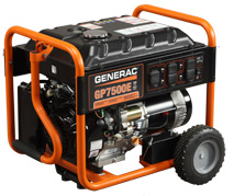 This 7kw Generac portable generator, can be a great tool to have around the house. You can illuminate your entire house with this portable generator.