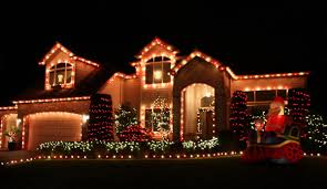 outdoor ornaments and christmas lights installation