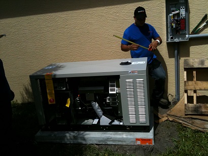 generator installation in Cape Coral Florida