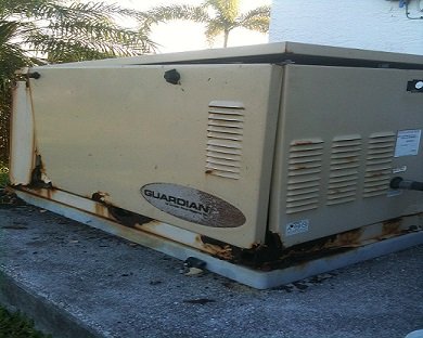 generator in need of maintenance